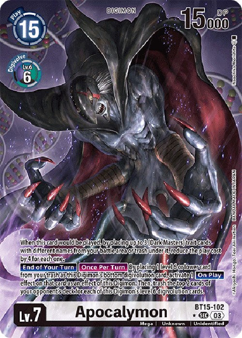 Apocalymon [BT15-102] (Alternate Art) [Exceed Apocalypse] Hot on Sale