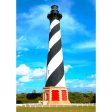 Cape Hatteras Lighthouse - 3D Lenticular Postcard Greeting Card - NEW Discount