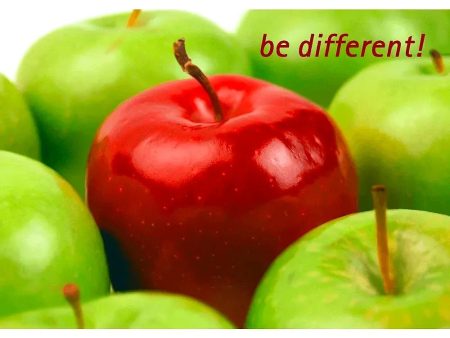 Be Different!  - 3D Lenticular Postcard Greeting Card- NEW Online Sale