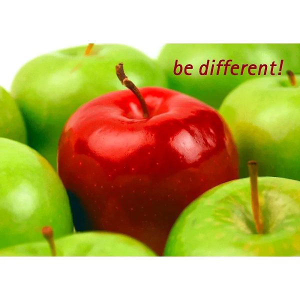 Be Different!  - 3D Lenticular Postcard Greeting Card- NEW Online Sale