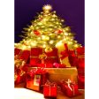 Christmas Tree - 3D Lenticular Postcard Greeting Card - NEW Hot on Sale