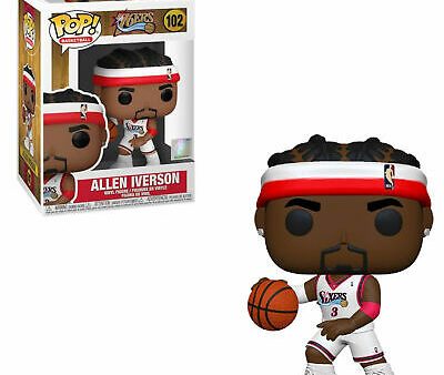 76ers - Allen Iverson (Sixers Home) Pop! 102 Hot on Sale