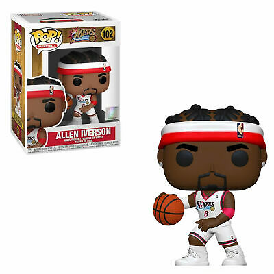 76ers - Allen Iverson (Sixers Home) Pop! 102 Hot on Sale