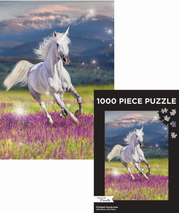 1000 piece puzzle - Unicorn Cheap