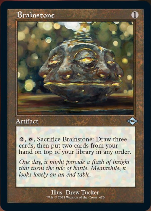 Brainstone (Retro Foil Etched) [Modern Horizons 2] Discount