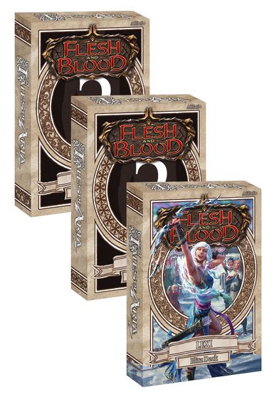 Flesh and Blood: Tales of Aria Blitz Deck set of 3 Sale