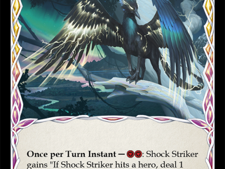 Shock Striker (Blue) [ELE197] (Tales of Aria)  1st Edition Normal Online Sale