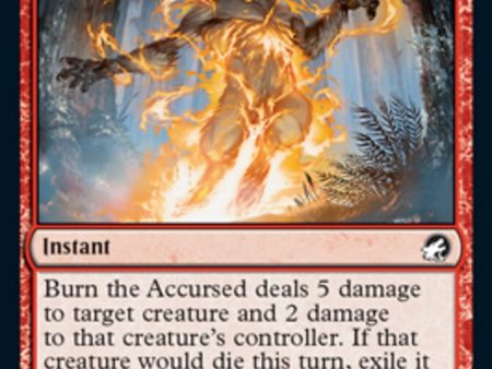 Burn the Accursed [Innistrad: Midnight Hunt] Fashion