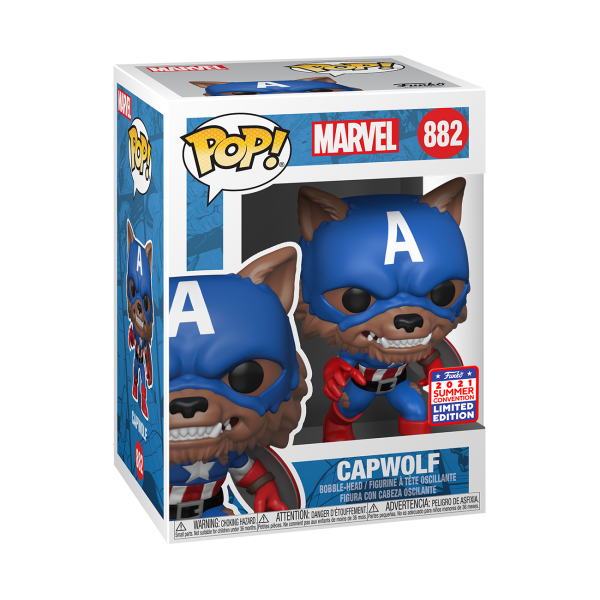 Captain America - Capwolf YotS  Funko Pop! 882 For Discount