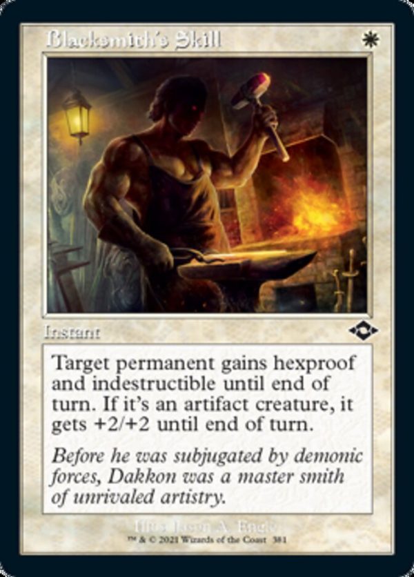 Blacksmith s Skill (Retro) [Modern Horizons 2] Hot on Sale