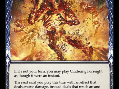 Cindering Foresight (Yellow) [U-CRU166-RF] (Crucible of War Unlimited)  Unlimited Rainbow Foil Online now