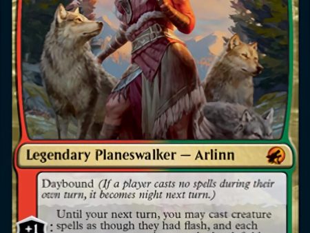 Arlinn, the Pack s Hope    Arlinn, the Moon s Fury [Innistrad: Midnight Hunt] Hot on Sale