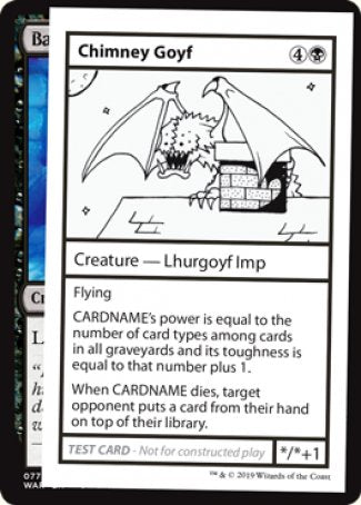 Chimney Goyf (2021 Edition) [Mystery Booster Playtest Cards] on Sale