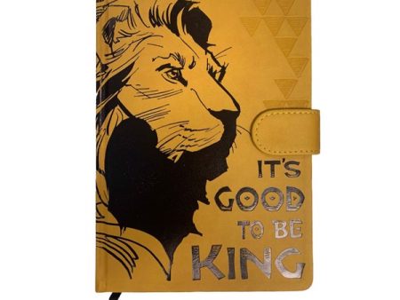 Lion King: Good to be King Premium A5 Notebook on Sale