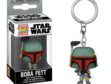 Boba Fett Pop Keychain - Starwars Supply