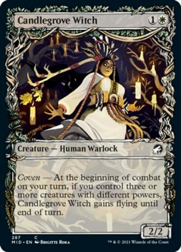 Candlegrove Witch (Showcase Equinox) [Innistrad: Midnight Hunt] on Sale