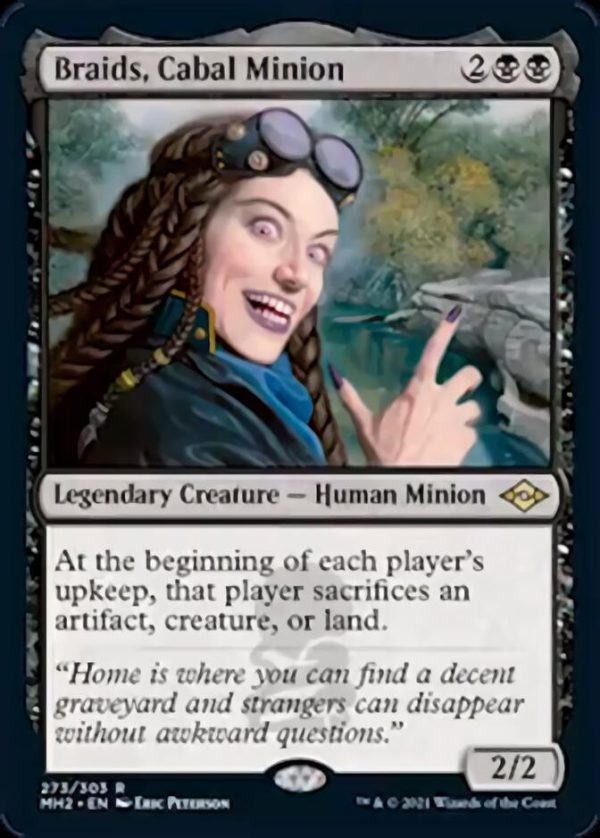 Braids, Cabal Minion (Foil Etched) [Modern Horizons 2] For Discount