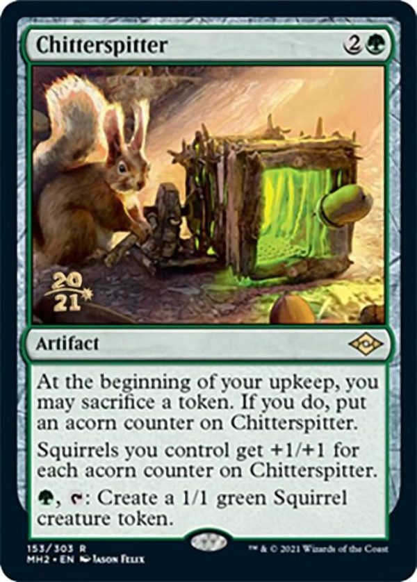 Chitterspitter [Modern Horizons 2 Prerelease Promos] Online now