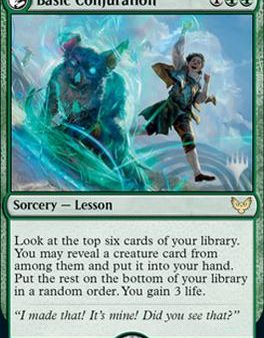 Basic Conjuration (Promo Pack) [Strixhaven: School of Mages Promos] Discount