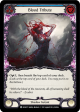 Blood Tribute (Blue) [MON217-RF] (Monarch)  1st Edition Rainbow Foil Cheap