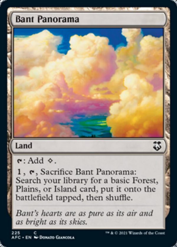 Bant Panorama [Dungeons & Dragons: Adventures in the Forgotten Realms Commander] For Sale