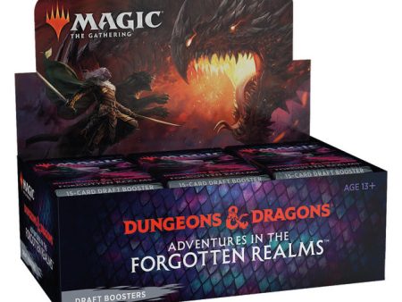 Magic Adventures in the Forgotten Realms Draft Booster Box Online now