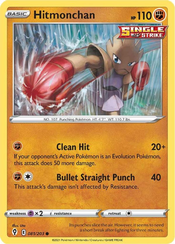 Hitmonchan (081 203) [Sword & Shield: Evolving Skies] For Cheap