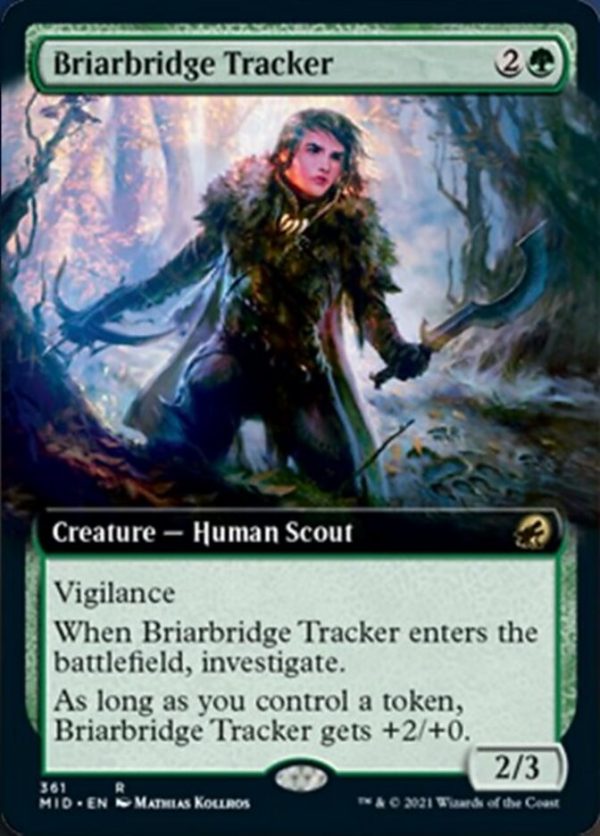 Briarbridge Tracker (Extended Art) [Innistrad: Midnight Hunt] For Sale