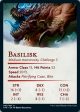 Basilisk Art Card (Gold-Stamped Signature) [Dungeons & Dragons: Adventures in the Forgotten Realms Art Series] Hot on Sale