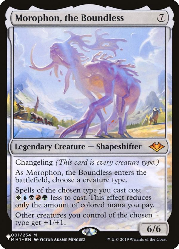 Morophon, the Boundless [The List] Discount