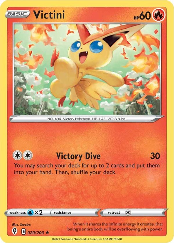 Victini (020 203) [Sword & Shield: Evolving Skies] Supply