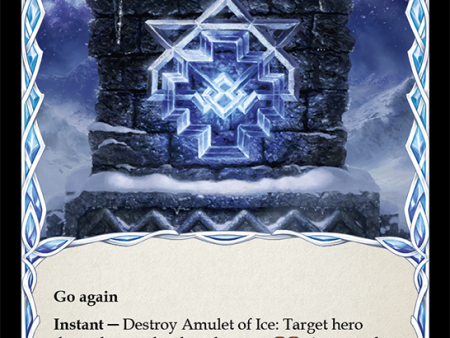 Amulet of Ice [ELE172] (Tales of Aria)  1st Edition Rainbow Foil Discount