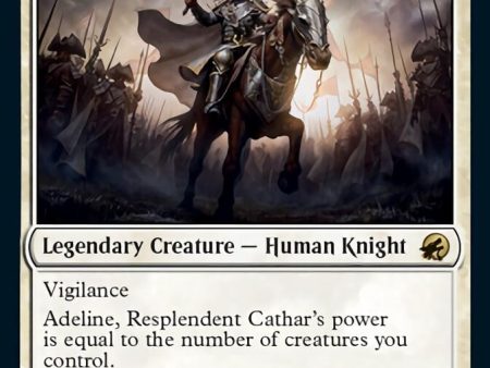 Adeline, Resplendent Cathar [Innistrad: Midnight Hunt] on Sale