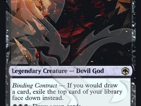 Asmodeus the Archfiend (Ampersand Promo) [Dungeons & Dragons: Adventures in the Forgotten Realms Promos] Hot on Sale