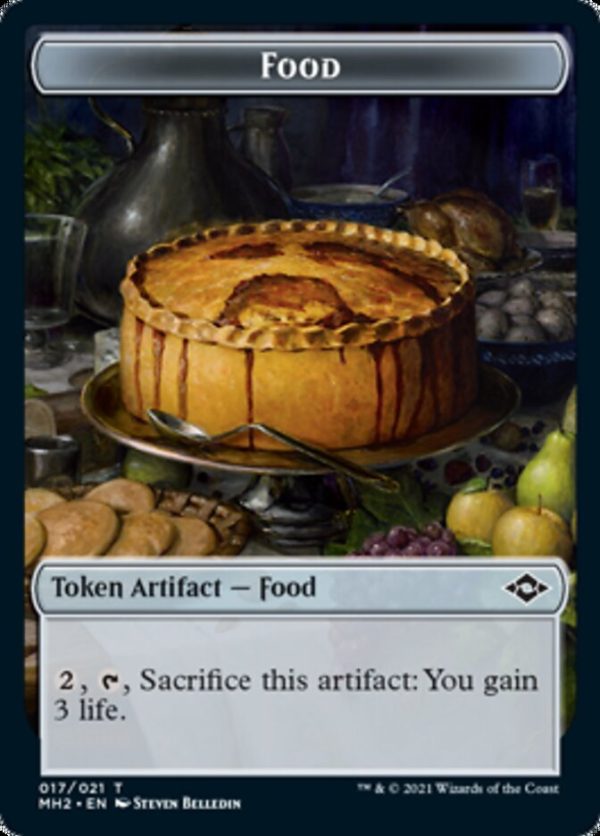 Beast Token    Food Token (17) [Modern Horizons 2 Tokens] Supply