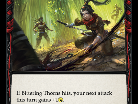 Bittering Thorns [U-CRU072-RF] (Crucible of War Unlimited)  Unlimited Rainbow Foil Fashion