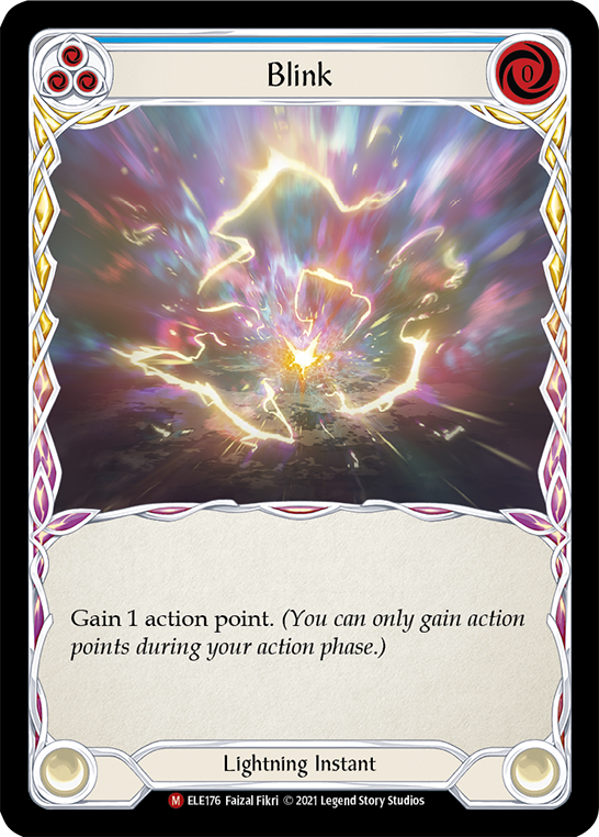 Blink [ELE176] (Tales of Aria)  1st Edition Rainbow Foil For Cheap