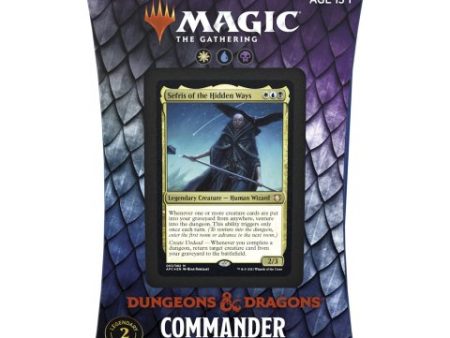 Magic Adventures in the Forgotten Realms Commander Deck - Dungeons of Death Online now