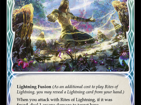 Rites of Lightning (Red) [ELE070] (Tales of Aria)  1st Edition Normal For Sale