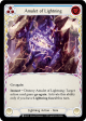 Amulet of Lightning [ELE201] (Tales of Aria)  1st Edition Rainbow Foil Fashion