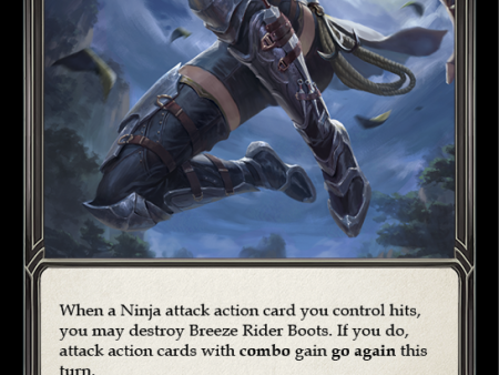 Breeze Rider Boots [U-CRU053-RF] (Crucible of War Unlimited)  Unlimited Rainbow Foil Hot on Sale