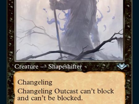 Changeling Outcast (Retro Foil Etched) [Modern Horizons] Sale