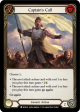 Captain s Call (Yellow) [MON261-RF] (Monarch)  1st Edition Rainbow Foil Hot on Sale