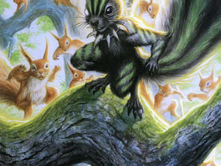 Chatterfang, Squirrel General Art Card (67) [Modern Horizons 2 Art Series] Supply