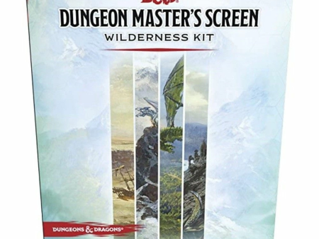 D&D: Dungeon Masters Screen - Wilderness Kit Sale