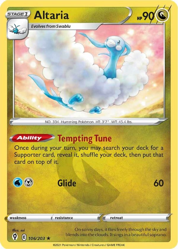 Altaria (106 203) [Sword & Shield: Evolving Skies] Fashion