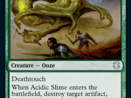 Acidic Slime [Dungeons & Dragons: Adventures in the Forgotten Realms Commander] For Cheap