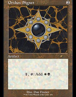 Orzhov Signet (Retro) [Secret Lair Drop Series] on Sale