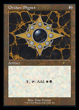 Orzhov Signet (Retro) [Secret Lair Drop Series] on Sale