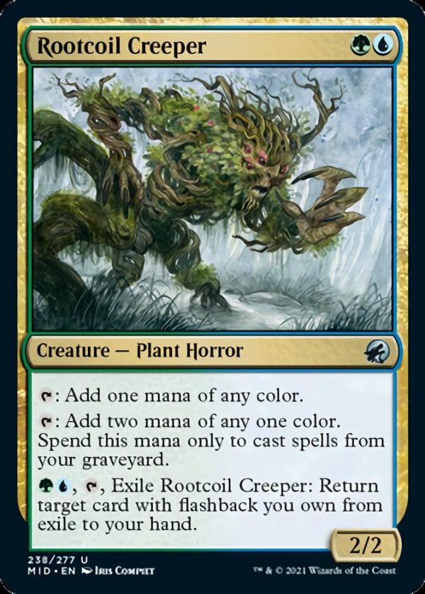 Rootcoil Creeper [Innistrad: Midnight Hunt] on Sale